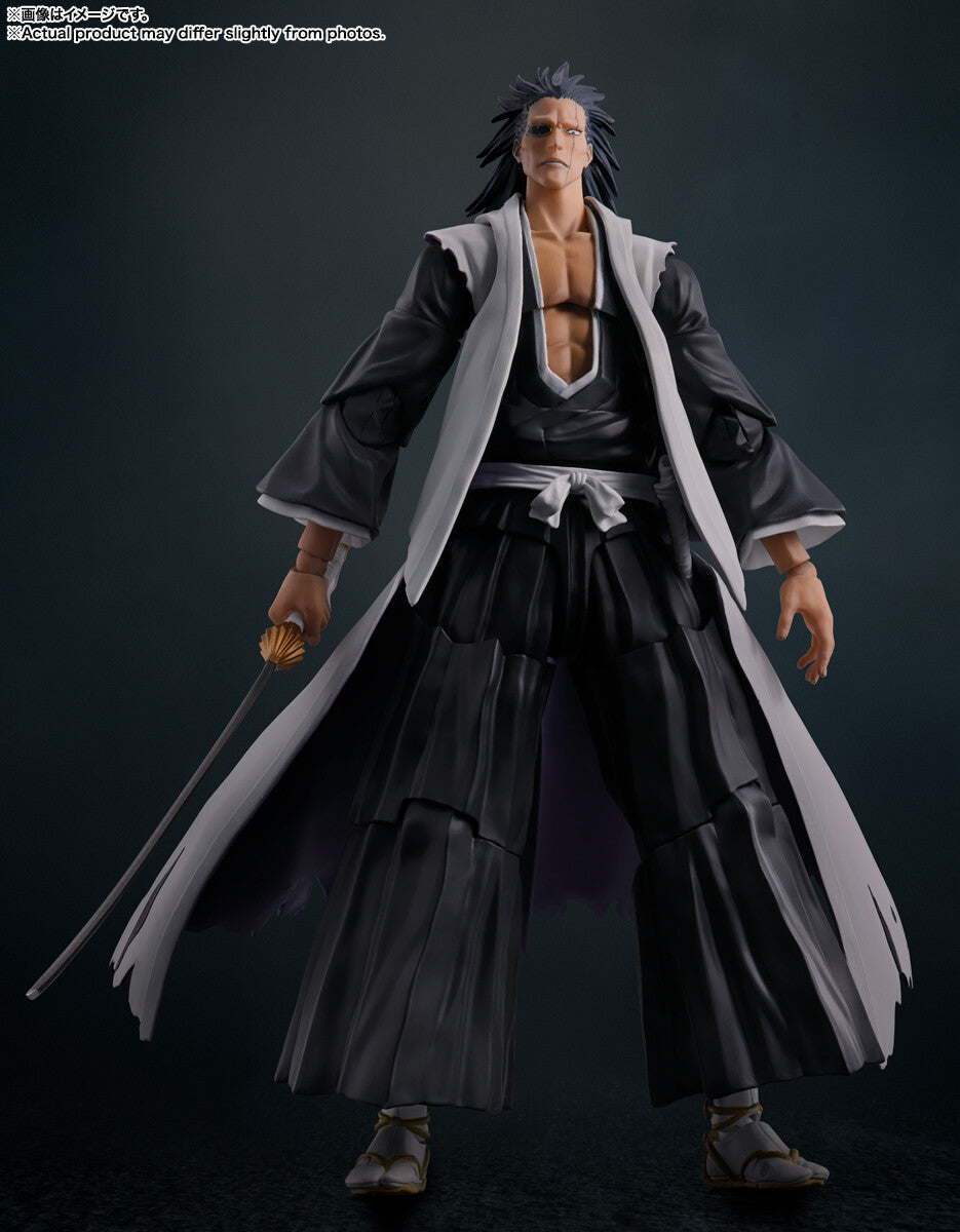 Bleach: Thousand-Year Blood War - Zaraki Kenpachi - S.H.Figuarts (Bandai Spirits), Action figure with dimensions H=170mm (6.63in), available at Nippon Figures