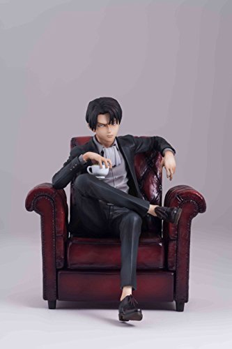 "Attack on Titan - Levi Ackerman - Hdge - Mens Hdge No.3 (Union Creative International Ltd), Franchise: Attack on Titan, Release Date: 20. Nov 2014, Dimensions: H=160 mm (6.24 in), Material: ABS, ATBC-PVC, Nippon Figures"