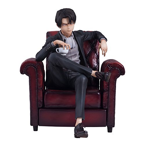 "Attack on Titan - Levi Ackerman - Hdge - Mens Hdge No.3 (Union Creative International Ltd), Franchise: Attack on Titan, Release Date: 20. Nov 2014, Dimensions: H=160 mm (6.24 in), Material: ABS, ATBC-PVC, Nippon Figures"