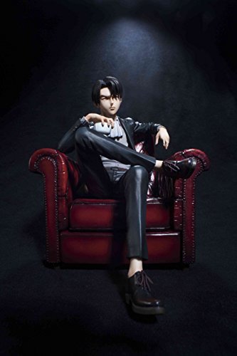 "Attack on Titan - Levi Ackerman - Hdge - Mens Hdge No.3 (Union Creative International Ltd), Franchise: Attack on Titan, Release Date: 20. Nov 2014, Dimensions: H=160 mm (6.24 in), Material: ABS, ATBC-PVC, Nippon Figures"