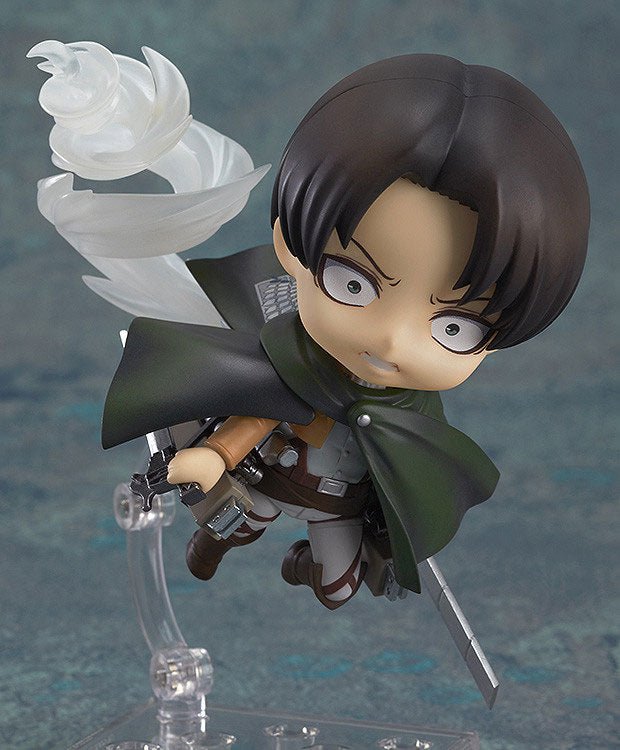 Attack on Titan - Levi Ackerman - Nendoroid #390 - 2021 Re-release (Good Smile Company), Franchise: Attack on Titan, Brand: Good Smile Company, Release Date: 29. Nov 2021, Type: Action, Dimensions: 100.0 mm, Material: ABS, Store Name: Nippon Figures