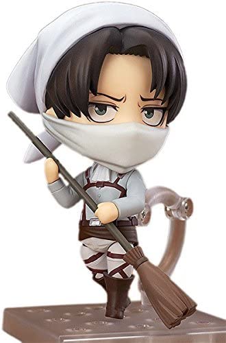 Attack on Titan - Levi Ackerman - Nendoroid #417 - Cleaning ver. (Good Smile Company), Franchise: Attack on Titan, Brand: Good Smile Company, Release Date: 02. Jul 2014, Type: Nendoroid, Store Name: Nippon Figures