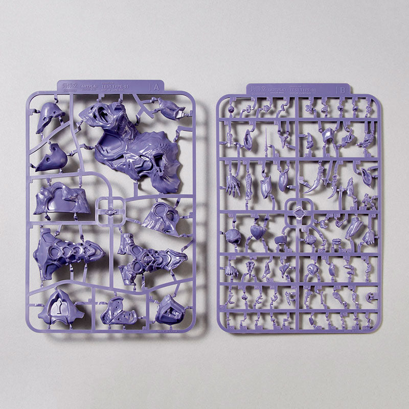 Shin Seiki Evangelion - EVA-01 - Sachiel - Artpla - Berserk (Kaiyodo), Franchise: Shin Seiki Evangelion, Type: Model Kit, Dimensions: H=230mm (8.97in), Nippon Figures