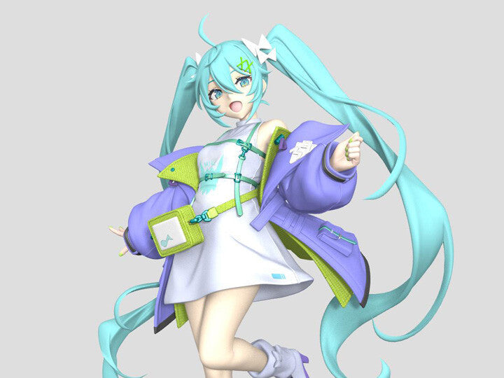 Hatsune Miku Fashion Figure - Sporty (Taito), Vocaloid franchise, Taito brand, Release Date: 20. Jan 2024, Prize type, Dimensions: H=180mm (7.02in), Nippon Figures