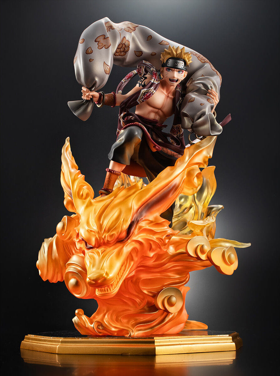Naruto Shippuden - Kyuubi - Uzumaki Naruto - Precious G.E.M. - Fuujin (MegaHouse), Franchise: Naruto Shippuden, Brand: MegaHouse, Release Date: 30. Nov 2023, Type: General, Dimensions: H=280mm (10.92in), Store Name: Nippon Figures