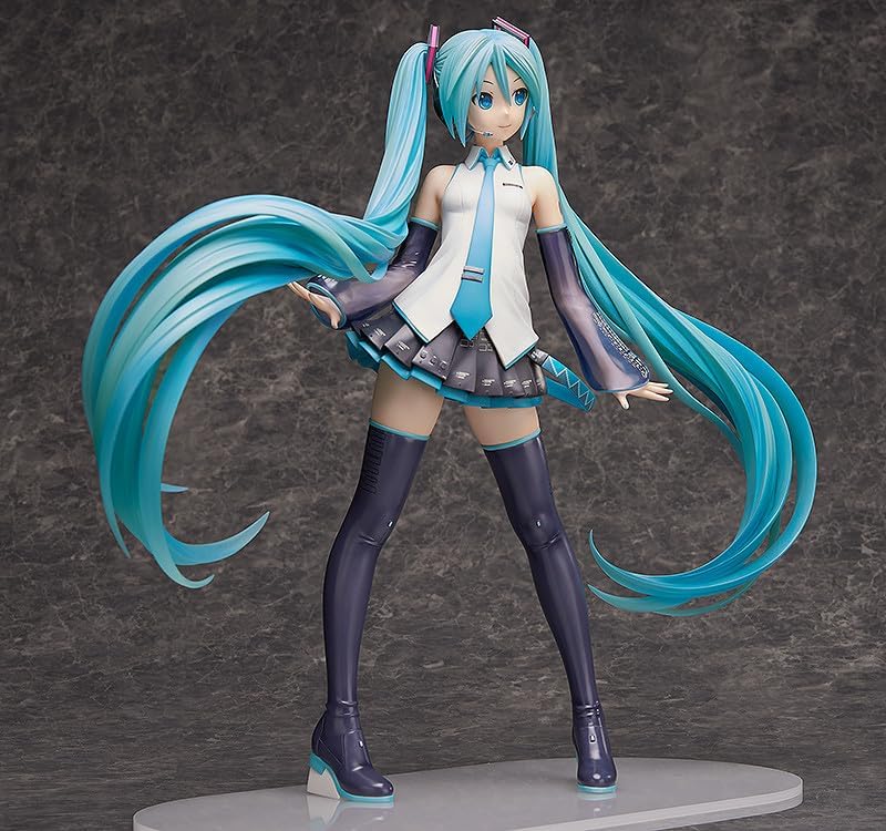 Vocaloid - Hatsune Miku - B-style - 1/4 - V3 - 2024 Re-release (FREEing), Franchise: Vocaloid, Brand: FREEing, Release Date: 31. Aug 2024, Dimensions: H=420mm (16.38in, 1:1=1.68m), Scale: 1/4, Store Name: Nippon Figures
