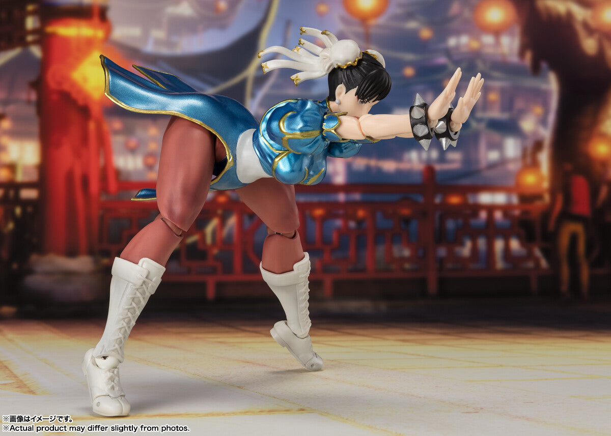 Street Fighter - Street Fighter 6 - Chun-Li - S.H.Figuarts - Outfit 2 (Bandai Spirits), Franchise: Street Fighter, Street Fighter 6, Brand: Bandai Spirits, Release Date: 29. Feb 2024, Type: Action, Dimensions: H=145mm (5.66in), Nippon Figures