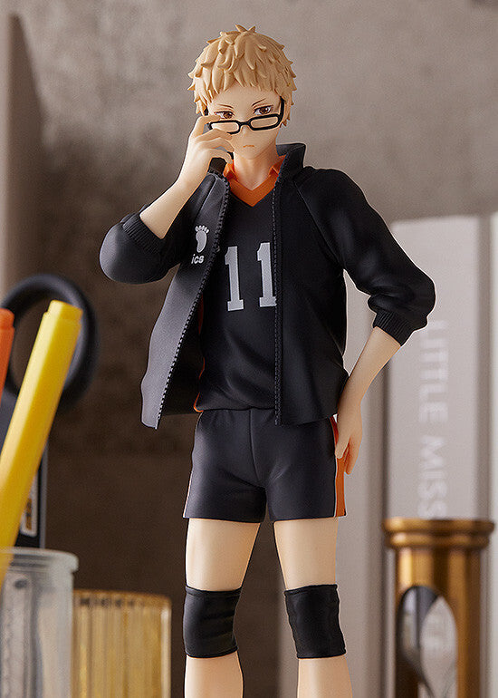 Haikyu!! - Tsukishima Kei - Pop Up Parade (Good Smile Company, Orange Rouge), Franchise: Haikyu!!, Brand: Good Smile Company, Release Date: 31. Jul 2023, Type: General, Dimensions: H=185mm (7.22in), Store Name: Nippon Figures