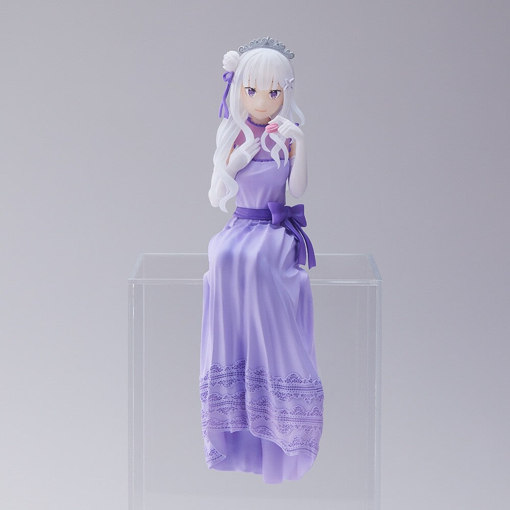 Re:Zero kara Hajimeru Isekai Seikatsu - Emilia - Premium Chokonose Figure - Lost in Memories, Dressed-Up Party Ver. (SEGA), Franchise: Re:Zero kara Hajimeru Isekai Seikatsu, Brand: SEGA, Release Date: 09. Sep 2022, Type: Prize, Dimensions: H=140mm (5.46in), Store Name: Nippon Figures