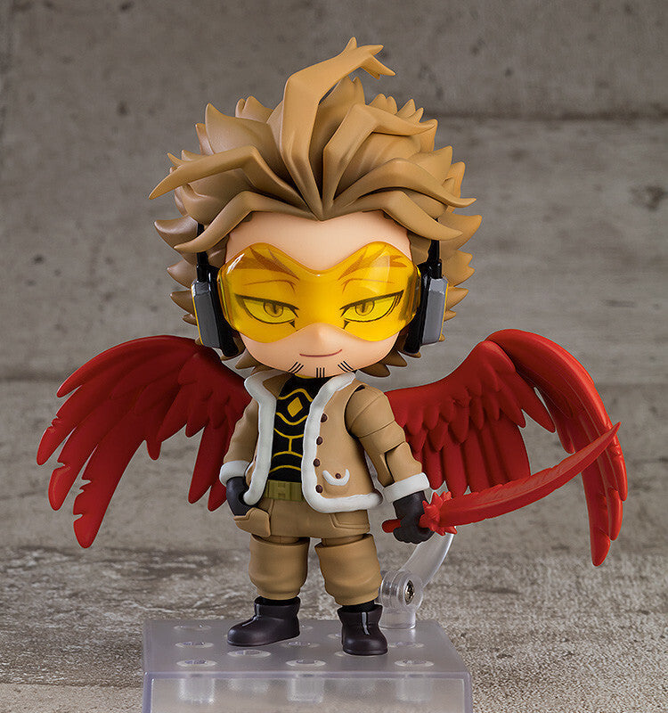 "My Hero Academia - Hawks - Nendoroid #2065 (Good Smile Company, Takara Tomy), Release Date: 30. Sep 2023, Dimensions: H=100mm (3.9in), Nippon Figures"