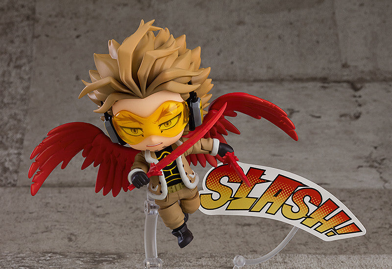 "My Hero Academia - Hawks - Nendoroid #2065 (Good Smile Company, Takara Tomy), Release Date: 30. Sep 2023, Dimensions: H=100mm (3.9in), Nippon Figures"