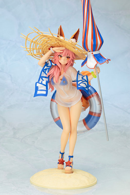 Fate/Grand Order - Tamamo no Mae - 1/7 - Lancer - 2024 Re-release (Kotobukiya), Franchise: Fate/Grand Order, Brand: Kotobukiya, Release Date: 30. Apr 2024, Dimensions: H=380mm (14.82in, 1:1=2.66m), Scale: 1/7, Store Name: Nippon Figures