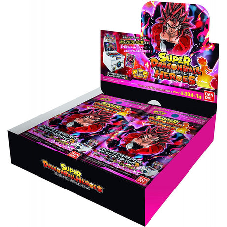 Super Dragon Ball Heroes Card Game - Big Bang 3 - Booster Box, Franchise: Dragon Ball, Brand: Bandai, Release Date: 2021-04-04, Type: Trading Cards, Cards per Pack: 3 cards, Packs per Box: 20 packs, Nippon Figures