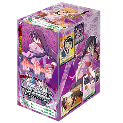 Monogatari Series (by Nisio Isin) - Weiss Schwarz Card Game - Booster Box, Franchise: Monogatari Series (by Nisio Isin), Brand: Weiss Schwarz, Release Date: 2011-06-25, Type: Trading Cards, Cards per Pack: 8, Packs per Box: 20, Nippon Figures