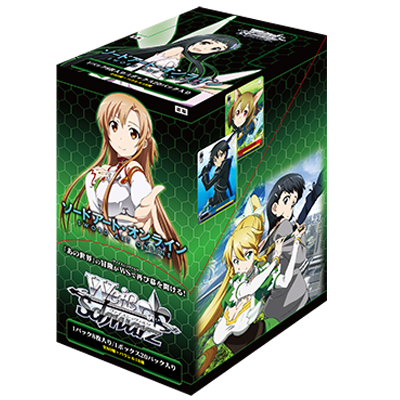 Sword Art Online Vol. 2 - Weiss Schwarz Card Game - Booster Box, Franchise: Sword Art Online Vol. 2, Brand: Weiss Schwarz, Release Date: 2014-04-25, Trading Cards, Cards per Pack: 8 cards, Packs per Box: 20 packs, Nippon Figures