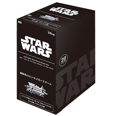 STAR WARS - Weiss Schwarz Card Game - Booster Box, Franchise: STAR WARS, Brand: Weiss Schwarz, Cards per Pack: 8, Packs per Box: 20, Nippon Figures