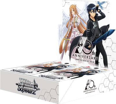 Anime Sword Art Online 10th Anniversary - Weiss Schwarz Card Game - Booster Box, Franchise: Anime Sword Art Online 10th Anniversary, Brand: Weiss Schwarz, Release Date: 2022-11-18, Type: Trading Cards, Cards per Pack: 9 cards, Packs per Box: 16 packs, Nippon Figures