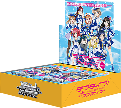Love Live! Sunshine!! Vol.2 - Weiss Schwarz Card Game - Booster Box, Franchise: Love Live! Sunshine!! Vol.2, Brand: Weiss Schwarz, Release Date: 2018-04-27, Type: Trading Cards, Cards per Pack: 9, Packs per Box: 16, Nippon Figures