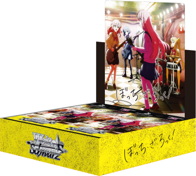 Bocchi The Rock! - Weiss Schwarz Card Game - Booster Box, Franchise: Bocchi The Rock!, Brand: Weiss Schwarz, Release Date: 2023-09-29, Trading Cards, 9 cards per pack, 16 packs per box, Nippon Figures