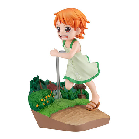 One Piece - Nami - G.E.M. - Run!Run!Run! (MegaHouse), Franchise: One Piece, Brand: MegaHouse, Release Date: 31. Aug 2024, Type: General, Dimensions: H=110mm (4.29in), Nippon Figures