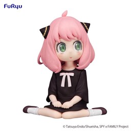 Spy × Family - Anya Forger - Noodle Stopper Figure - Sitting on the Floor (FuRyu), Franchise: Spy × Family, Release Date: 27. Dec 2023, Dimensions: H=100mm (3.9in), Nippon Figures