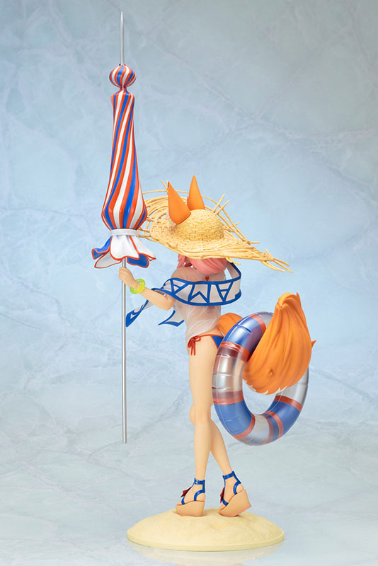 Fate/Grand Order - Tamamo no Mae - 1/7 - Lancer - 2024 Re-release (Kotobukiya), Franchise: Fate/Grand Order, Brand: Kotobukiya, Release Date: 30. Apr 2024, Dimensions: H=380mm (14.82in, 1:1=2.66m), Scale: 1/7, Store Name: Nippon Figures