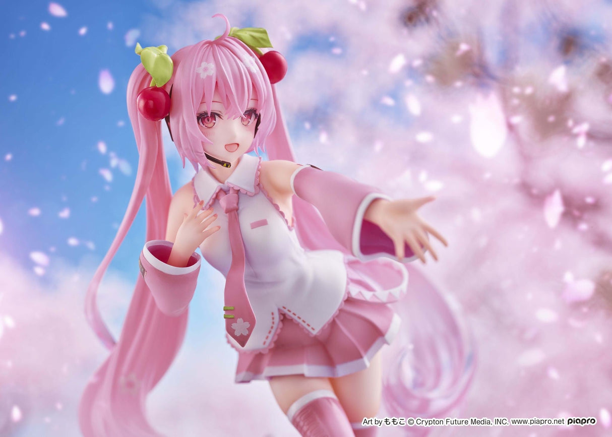 Vocaloid - Hatsune Miku - Taito Kuji Honpo Sakura Miku 2nd Season - Sakura, Osumashi Ver. - B Prize (Taito), Franchise: Vocaloid, Brand: Taito, Release Date: 30. Apr 2021, Type: Prize, Dimensions: H=200mm (7.8in), Nippon Figures