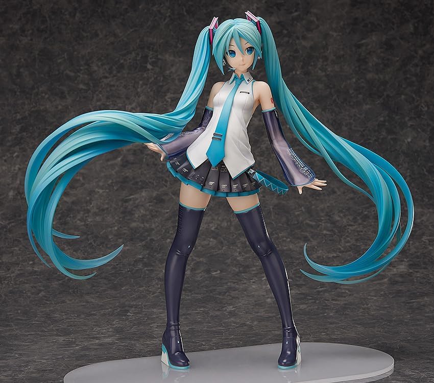 Vocaloid - Hatsune Miku - B-style - 1/4 - V3 - 2024 Re-release (FREEing), Franchise: Vocaloid, Brand: FREEing, Release Date: 31. Aug 2024, Dimensions: H=420mm (16.38in, 1:1=1.68m), Scale: 1/4, Store Name: Nippon Figures