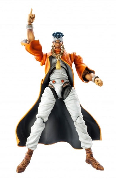JoJo's Bizarre Adventure - Stardust Crusaders - Muhammad Avdol - Super Action Statue #8 - 2024 Re-release (Medicos Entertainment), Franchise: JoJo's Bizarre Adventure, Stardust Crusaders, Brand: Medicos Entertainment, Release Date: 31. Aug 2024, Type: Action, Dimensions: H=160mm (6.24in), Store Name: Nippon Figures