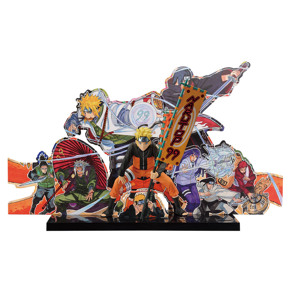 Naruto Shippuden - Uzumaki Naruto (with Panel) - Ichiban Kuji - NARUTOP99 Splendid and Magnificent Ninja Scroll - C Prize (Bandai Spirits), Franchise: Naruto Shippuden, Brand: Bandai Spirits, Release Date: 13. Jan 2024, Type: Prize, Dimensions: Height 13 cm, Store Name: Nippon Figures