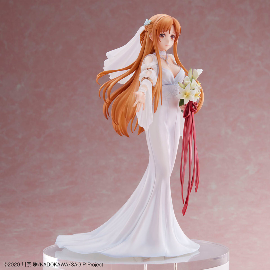 Sword Art Online - Asuna - 1/7 - Wedding Ver. (Design Coco, Parco Oneslash), Franchise: Sword Art Online, Brand: Design Coco, Parco Oneslash As Planning, Release Date: 31. Mar 2025, Type: General, Dimensions: H=248mm (9.67in, 1:1=1.74m), Scale: 1/7, Store Name: Nippon Figures