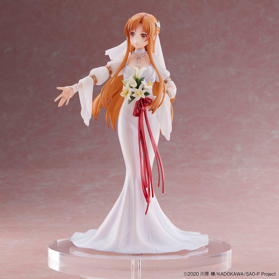 Sword Art Online - Asuna - 1/7 - Wedding Ver. (Design Coco, Parco Oneslash), Franchise: Sword Art Online, Brand: Design Coco, Parco Oneslash As Planning, Release Date: 31. Mar 2025, Type: General, Dimensions: H=248mm (9.67in, 1:1=1.74m), Scale: 1/7, Store Name: Nippon Figures