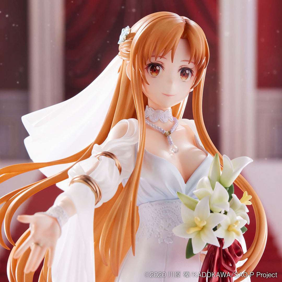 Sword Art Online - Asuna - 1/7 - Wedding Ver. (Design Coco, Parco Oneslash), Franchise: Sword Art Online, Brand: Design Coco, Parco Oneslash As Planning, Release Date: 31. Mar 2025, Type: General, Dimensions: H=248mm (9.67in, 1:1=1.74m), Scale: 1/7, Store Name: Nippon Figures