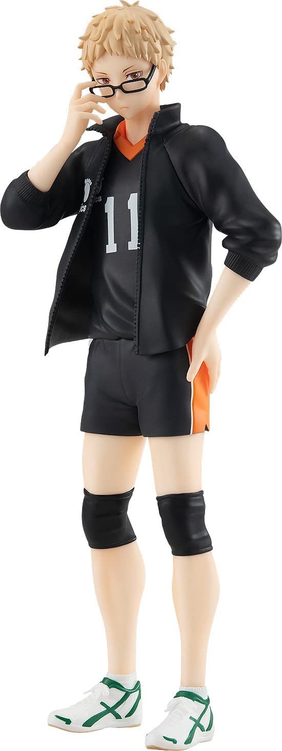 Haikyu!! - Tsukishima Kei - Pop Up Parade (Good Smile Company, Orange Rouge), Franchise: Haikyu!!, Brand: Good Smile Company, Release Date: 31. Jul 2023, Type: General, Dimensions: H=185mm (7.22in), Store Name: Nippon Figures