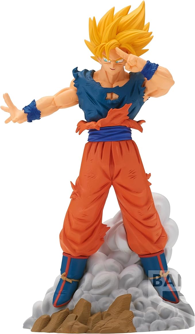 Dragon Ball Z - Son Goku SSJ - History Box (Bandai Spirits), Franchise: Dragon Ball Z, Brand: Bandai Spirits, Release Date: 16. Nov 2023, Type: Prize, Dimensions: H=140mm (5.46in), Store Name: Nippon Figures