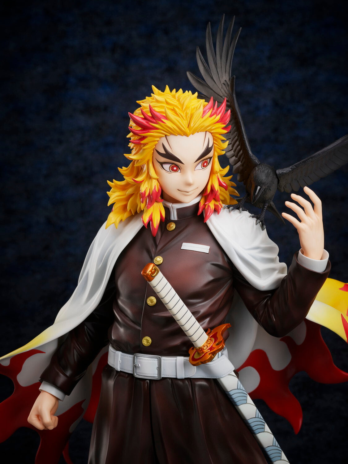 Demon Slayer - Kasugaigarasu - Rengoku Kyojuro - 1/4 (Aniplex, Revolve, Wing), Franchise: Demon Slayer, Brand: Aniplex, Revolve, Wing, Release Date: 07. Mar 2024, Dimensions: H=450mm (17.55in, 1:1=1.8m), Scale: 1/4, Store Name: Nippon Figures