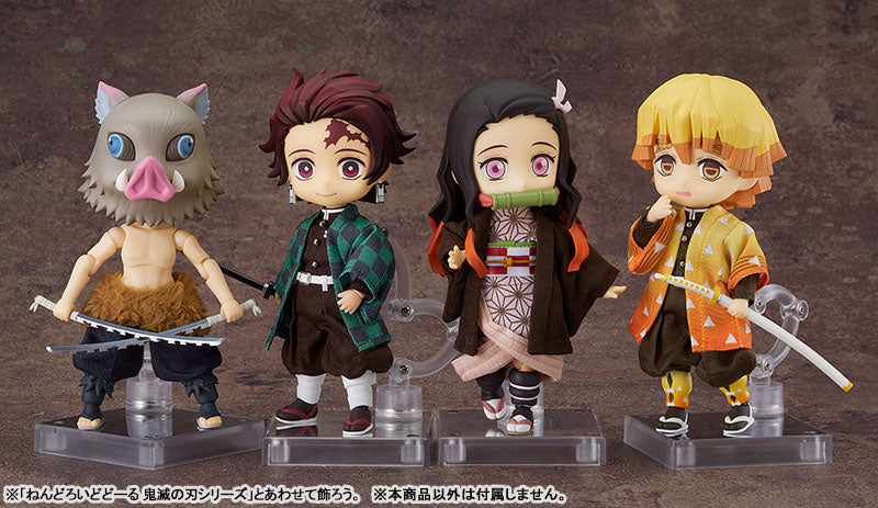 Nendoroid Doll Outfit Set Demon Slayer Zenitsu Agatsuma, Franchise: Demon Slayer, Brand: Good Smile Company, Release Date: 30. Jun 2022, Type: Nendoroid, Material: CLOTH, MAGNET, Store Name: Nippon Figures