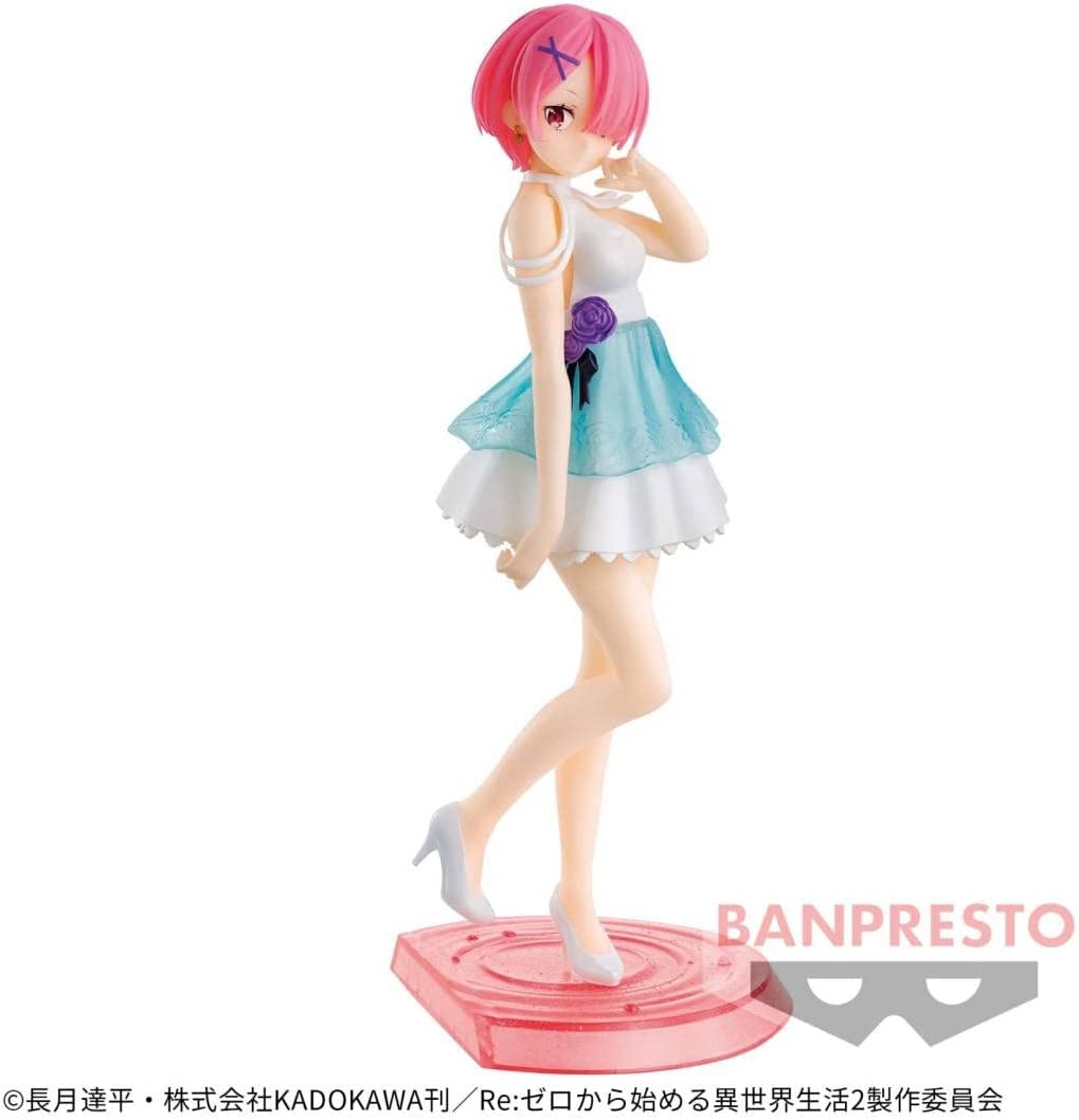 Re:Zero kara Hajimeru Isekai Seikatsu - Ram - Serenus Couture (Bandai Spirits), Franchise: Re:Zero kara Hajimeru Isekai Seikatsu, Brand: Bandai Spirits, Release Date: 09. Mar 2023, Type: Prize, Dimensions: H=200mm (7.8in), Store Name: Nippon Figures