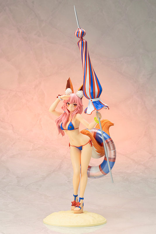 Fate/Grand Order - Tamamo no Mae - 1/7 - Lancer - 2024 Re-release (Kotobukiya), Franchise: Fate/Grand Order, Brand: Kotobukiya, Release Date: 30. Apr 2024, Dimensions: H=380mm (14.82in, 1:1=2.66m), Scale: 1/7, Store Name: Nippon Figures