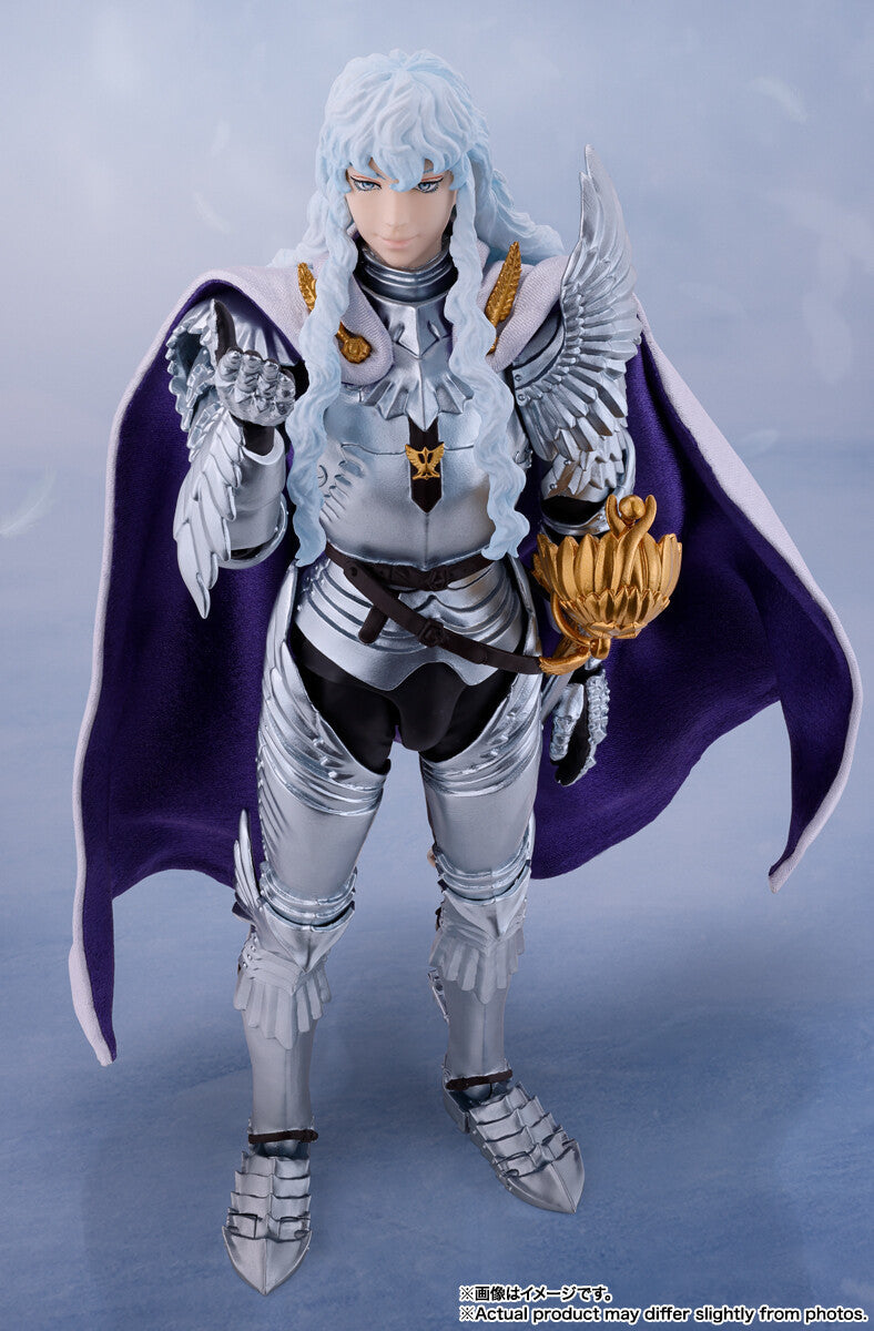 Berserk - Griffith - S.H.Figuarts - Hawk of Light (Bandai Spirits), Franchise: Berserk, Brand: Bandai Spirits, Release Date: 30. Oct 2023, Type: Action, Dimensions: H=155mm (6.05in), Nippon Figures