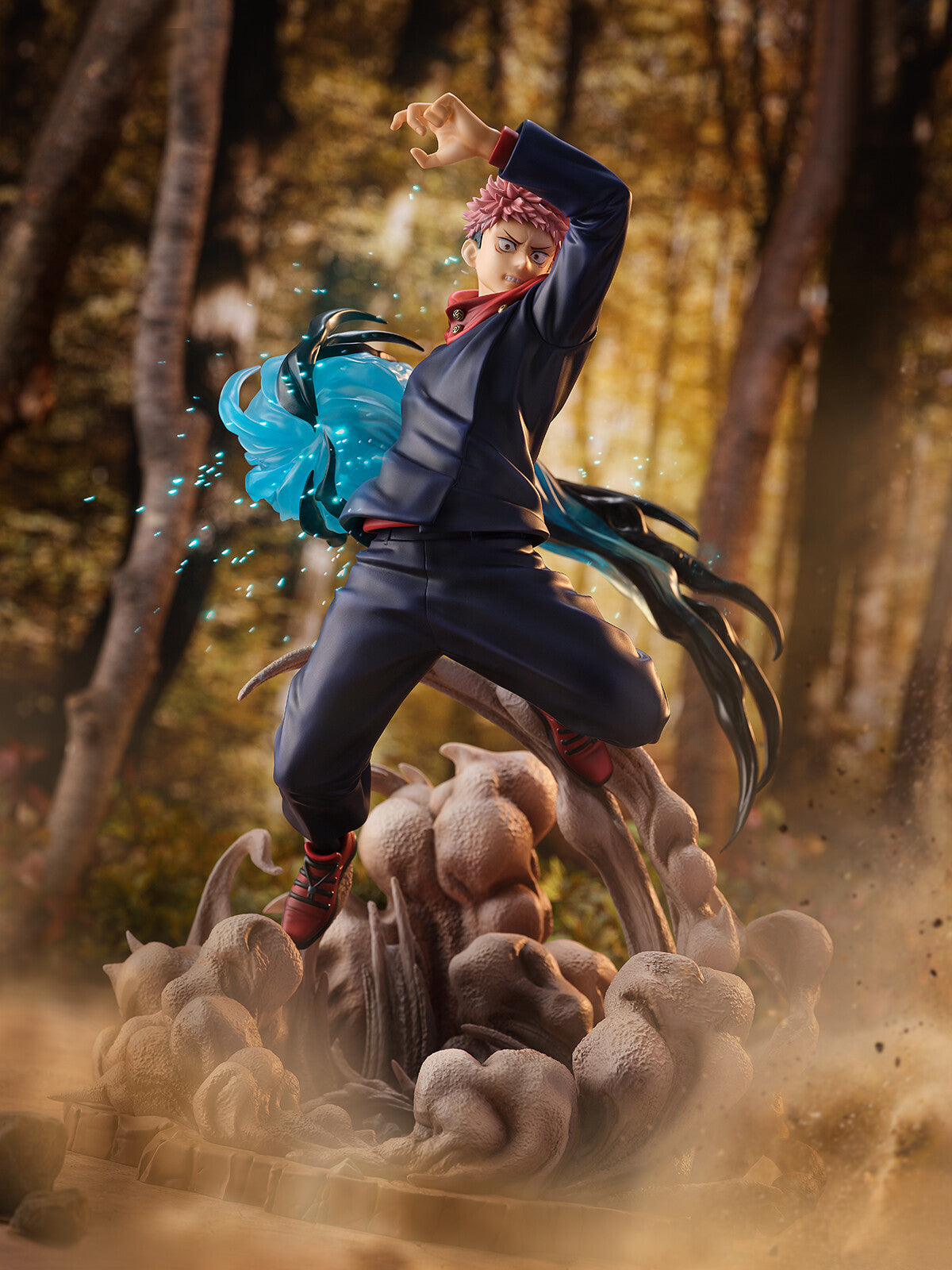 Jujutsu Kaisen - Itadori Yuji - Shibuya Scramble Figure - 1/7 (eStream, Mappa), Franchise: Jujutsu Kaisen, Brand: eStream, Mappa, Release Date: 31. Aug 2024, Type: General, Dimensions: W=224mm (8.74in) L=223mm (8.7in) H=319mm (12.44in, 1:1=2.23m), Scale: 1/7, Store Name: Nippon Figures