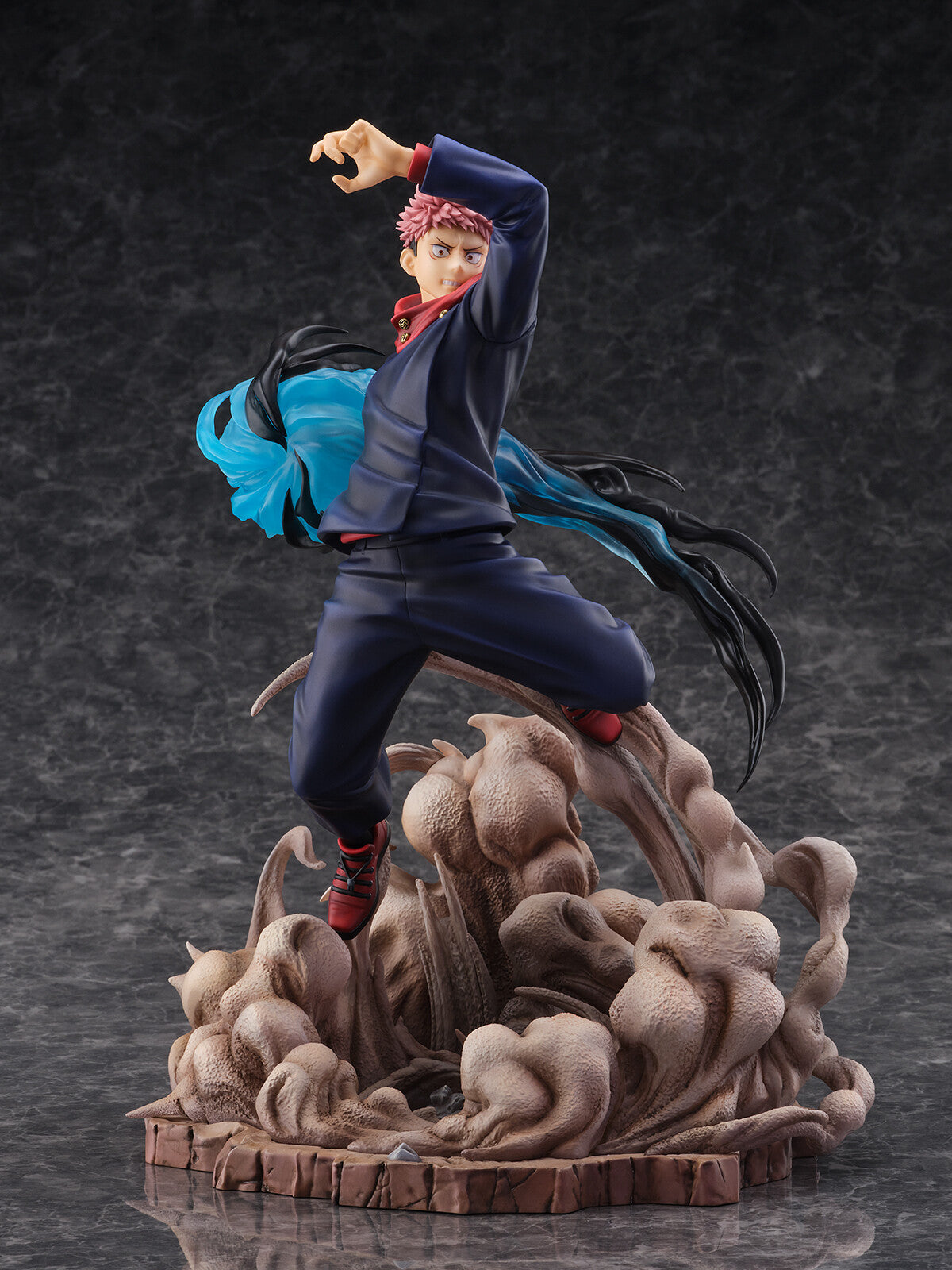 Jujutsu Kaisen - Itadori Yuji - Shibuya Scramble Figure - 1/7 (eStream, Mappa), Franchise: Jujutsu Kaisen, Brand: eStream, Mappa, Release Date: 31. Aug 2024, Type: General, Dimensions: W=224mm (8.74in) L=223mm (8.7in) H=319mm (12.44in, 1:1=2.23m), Scale: 1/7, Store Name: Nippon Figures