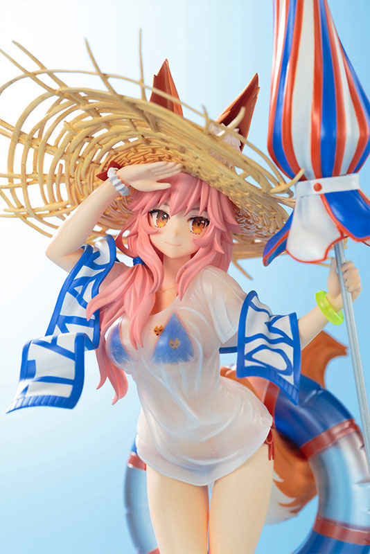 Fate/Grand Order - Tamamo no Mae - 1/7 - Lancer - 2024 Re-release (Kotobukiya), Franchise: Fate/Grand Order, Brand: Kotobukiya, Release Date: 30. Apr 2024, Dimensions: H=380mm (14.82in, 1:1=2.66m), Scale: 1/7, Store Name: Nippon Figures