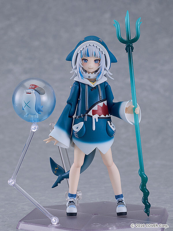 Hololive - Bloop - Gawr Gura - Figma #618, Franchise: Hololive, Brand: Max Factory, Release Date: 31. Aug 2024, Type: Figma, Dimensions: H=135mm (5.27in), Nippon Figures