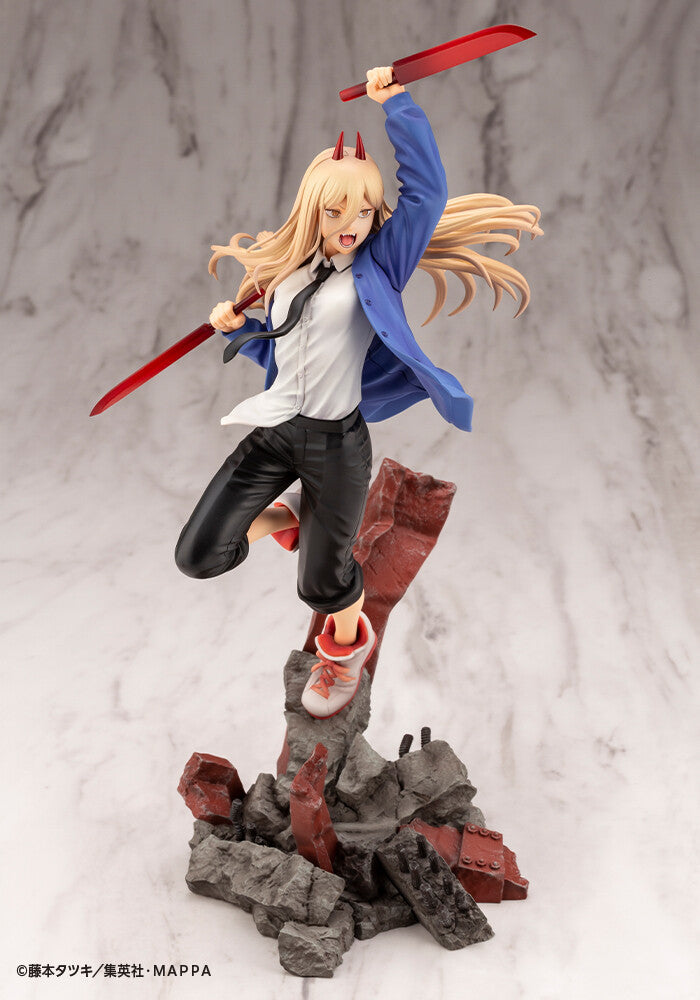 Chainsaw Man - Power - ARTFX J - 1/8 (Kotobukiya), Franchise: Chainsaw Man, Brand: Kotobukiya, Release Date: 30. Aug 2023, Dimensions: H=290mm (11.31in, 1:1=2.32m), Scale: 1/8, Nippon Figures