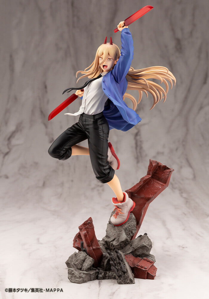 Chainsaw Man - Power - ARTFX J - 1/8 (Kotobukiya), Franchise: Chainsaw Man, Brand: Kotobukiya, Release Date: 30. Aug 2023, Dimensions: H=290mm (11.31in, 1:1=2.32m), Scale: 1/8, Nippon Figures