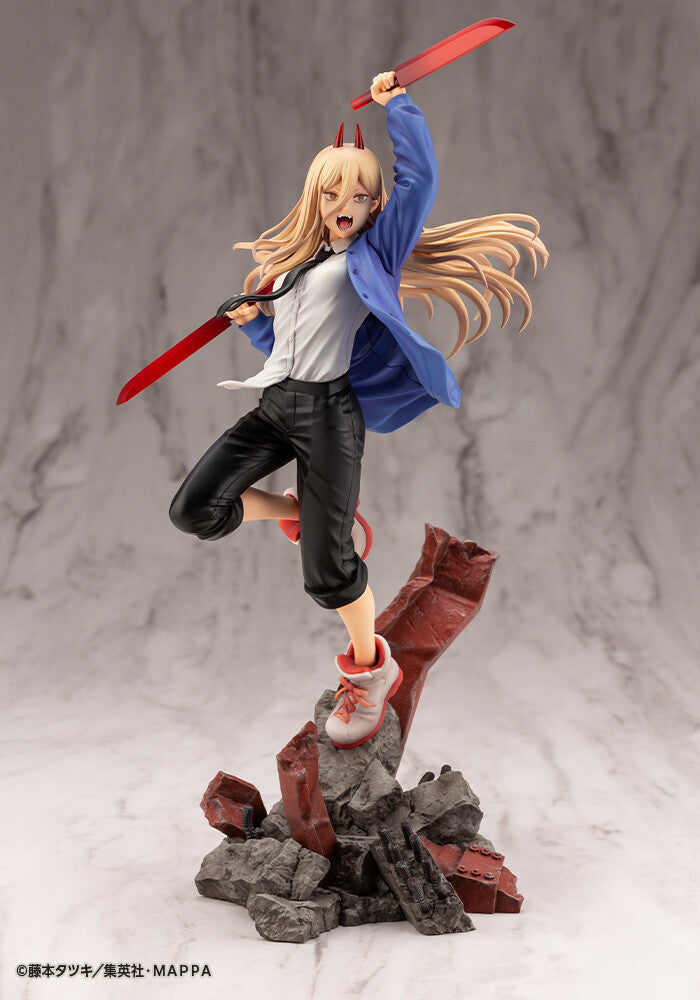 Chainsaw Man - Power - ARTFX J - 1/8 (Kotobukiya), Franchise: Chainsaw Man, Brand: Kotobukiya, Release Date: 30. Aug 2023, Dimensions: H=290mm (11.31in, 1:1=2.32m), Scale: 1/8, Nippon Figures