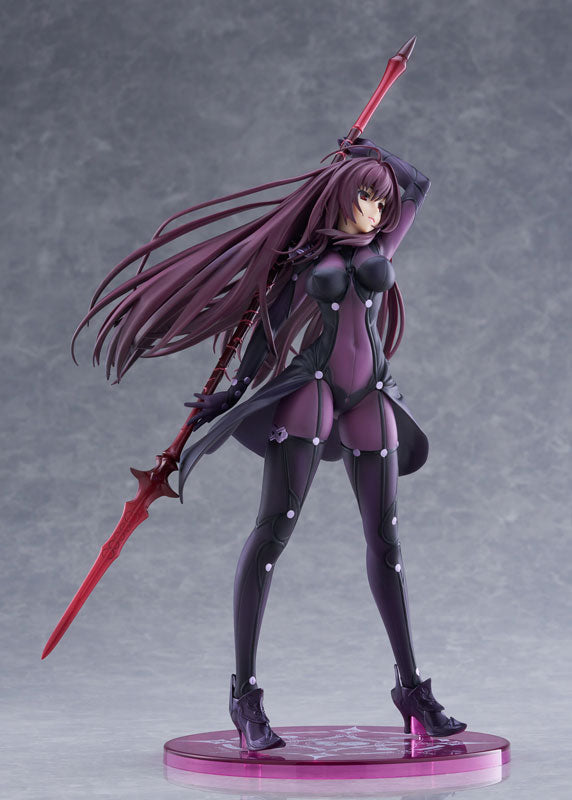 Fate/Grand Order - Scáthach - 1/7 - Lancer - 2024 Re-release (PLUM), Franchise: Fate/Grand Order, Brand: PLUM, Release Date: 30. Apr 2024, Type: General, Dimensions: H=310mm (12.09in, 1:1=2.17m), Scale: 1/7, Store Name: Nippon Figures