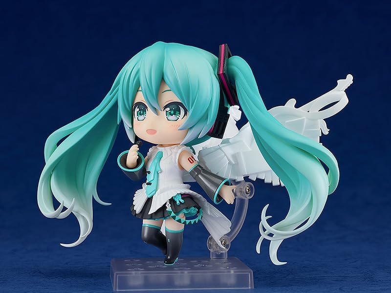 "Hatsune Miku Nendoroid #2222 Happy 16th Birthday Ver. by Good Smile Company - Vocaloid franchise, Release Date: 20. Dec 2023, Dimensions: H=100mm (3.9in) - Nippon Figures"