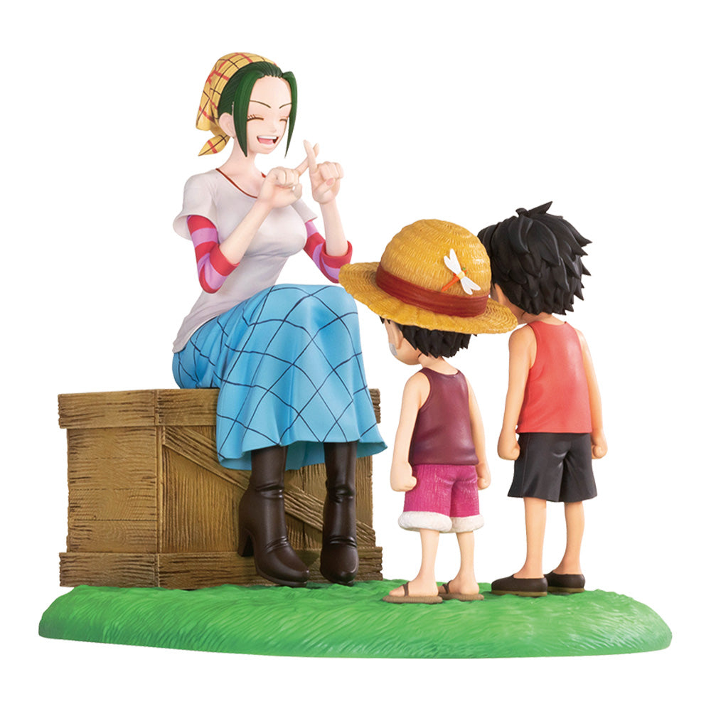 One Piece - Luffy, Ace, & Makino - Ichiban Kuji Revible Moment - ROAD TO DAWN - A Prize (Bandai Spirits)